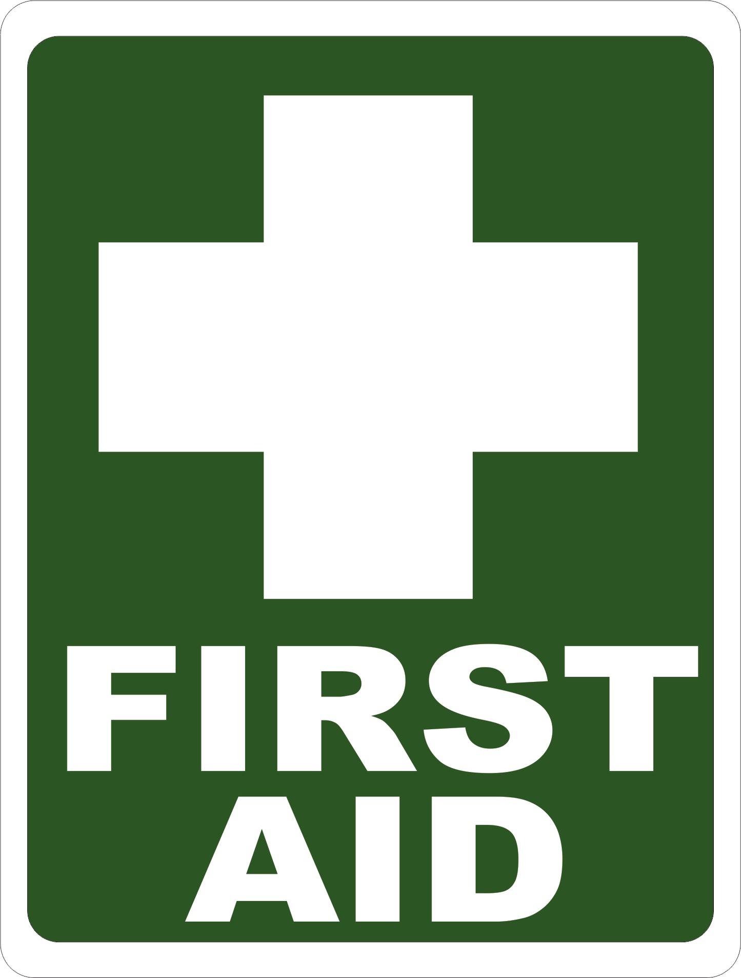 First Aid Sign