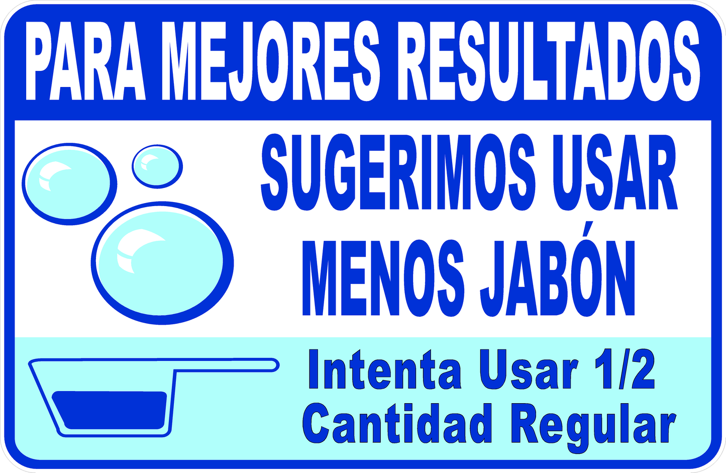 Spanish Laundromat Sign