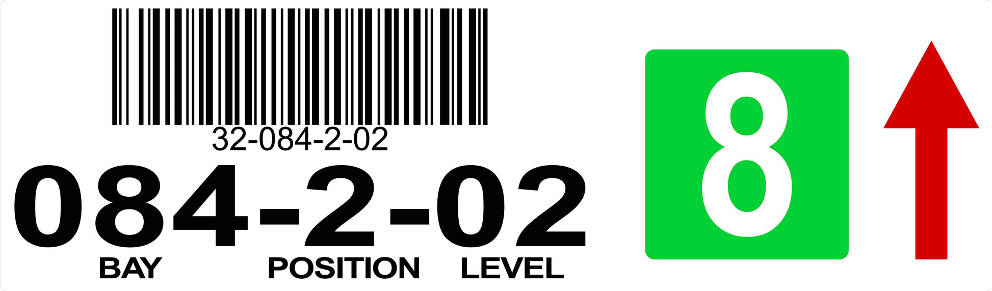 Warehouse Bar Code Label