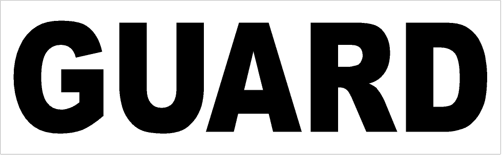 Armed Guard/Guard/Protective Services/Security Vehicle Magnet