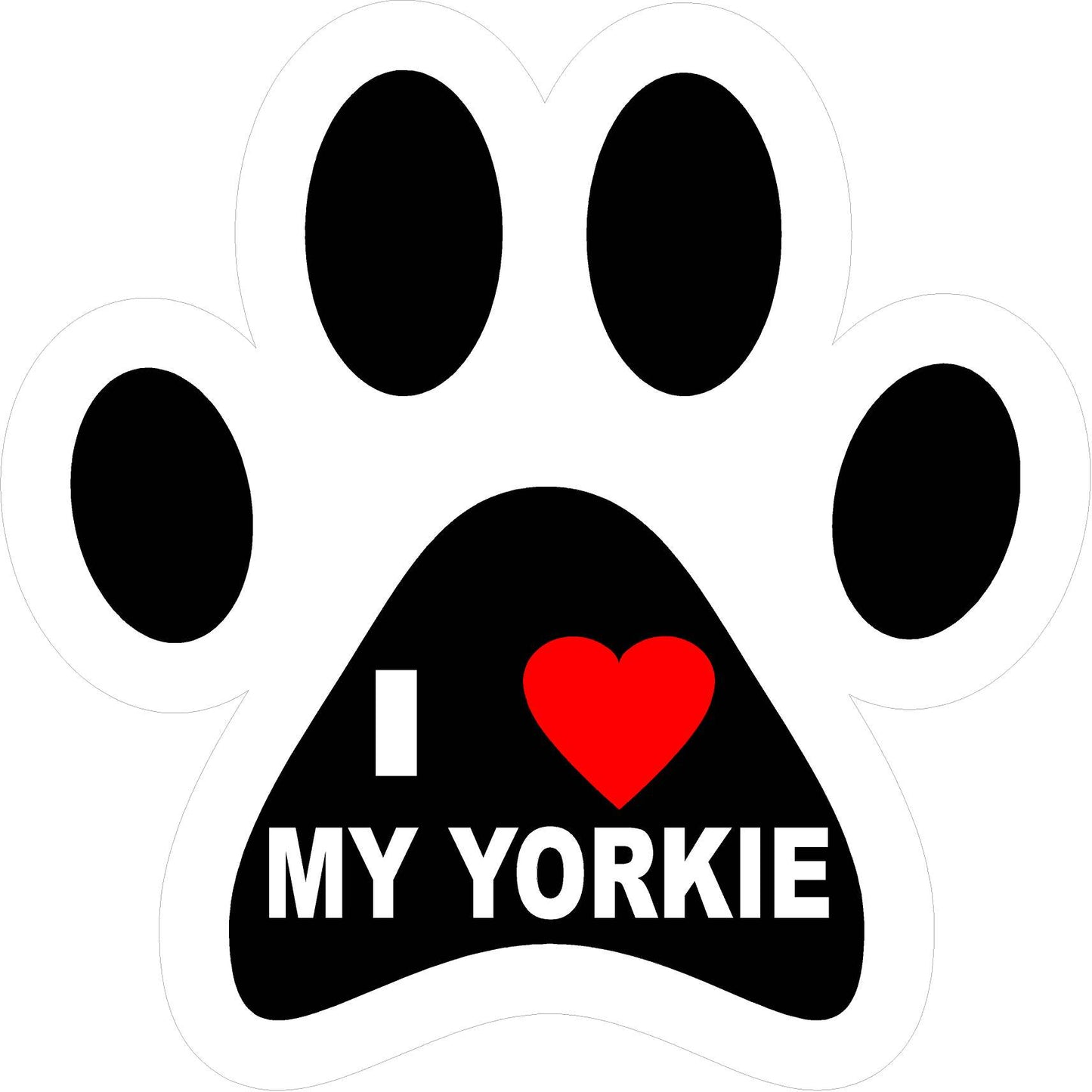 Products I Love my Dog Decal Custom for Your Dog Breed