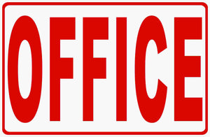 Business Office Sign