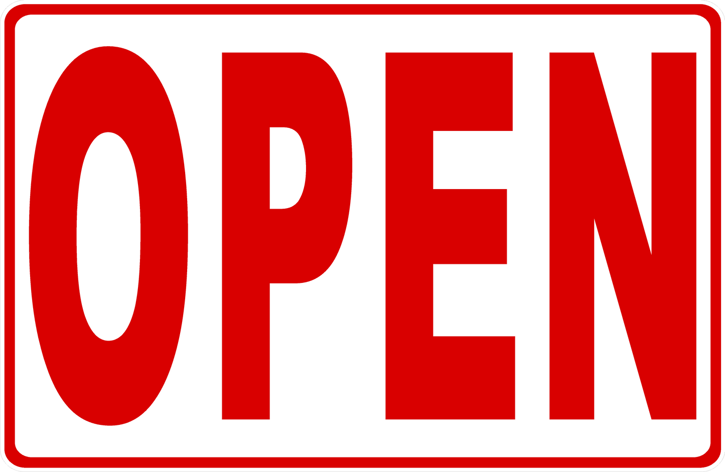 Open Sign