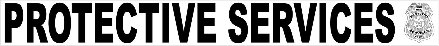 Armed Guard/Guard/Protective Services/Security Vehicle Magnet