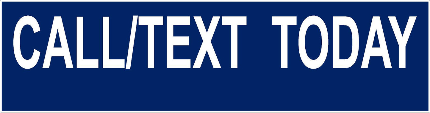 Custom 6"x24" Real Estate Rider Sign