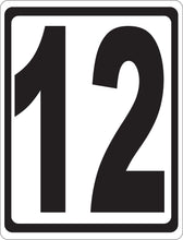 Bay Numbering Sign