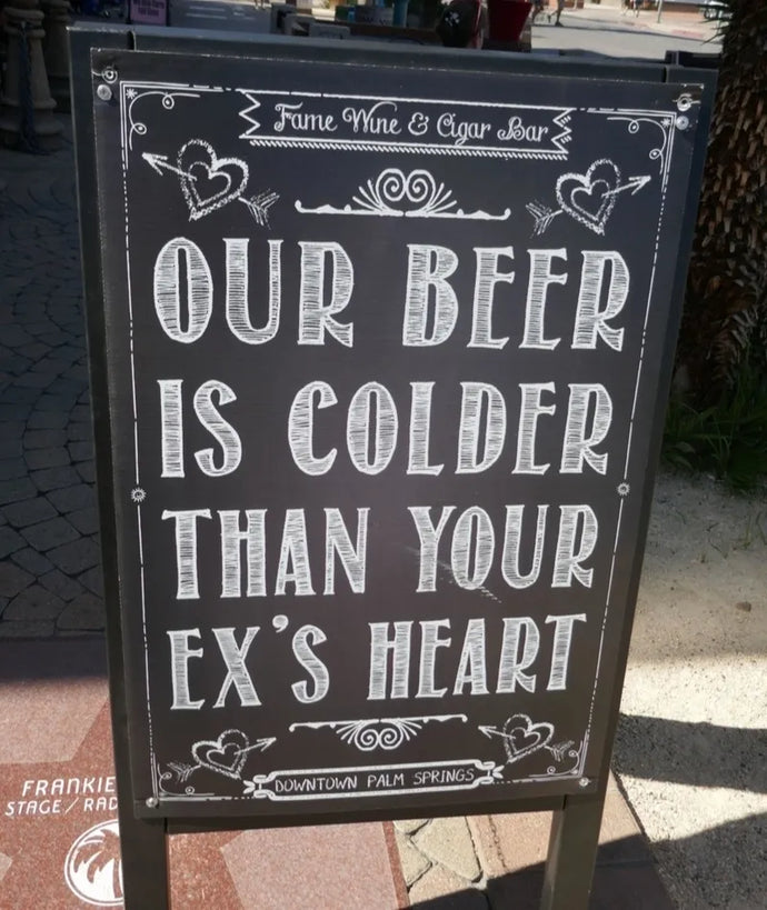 Funny Bar Sign for Today