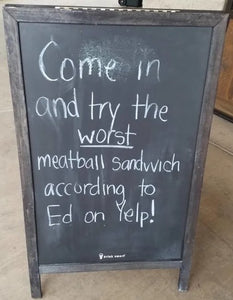 Funny Sign of The Week by Sala Graphics