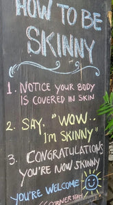 Funny How to Lose Weight the Easy Way Sign