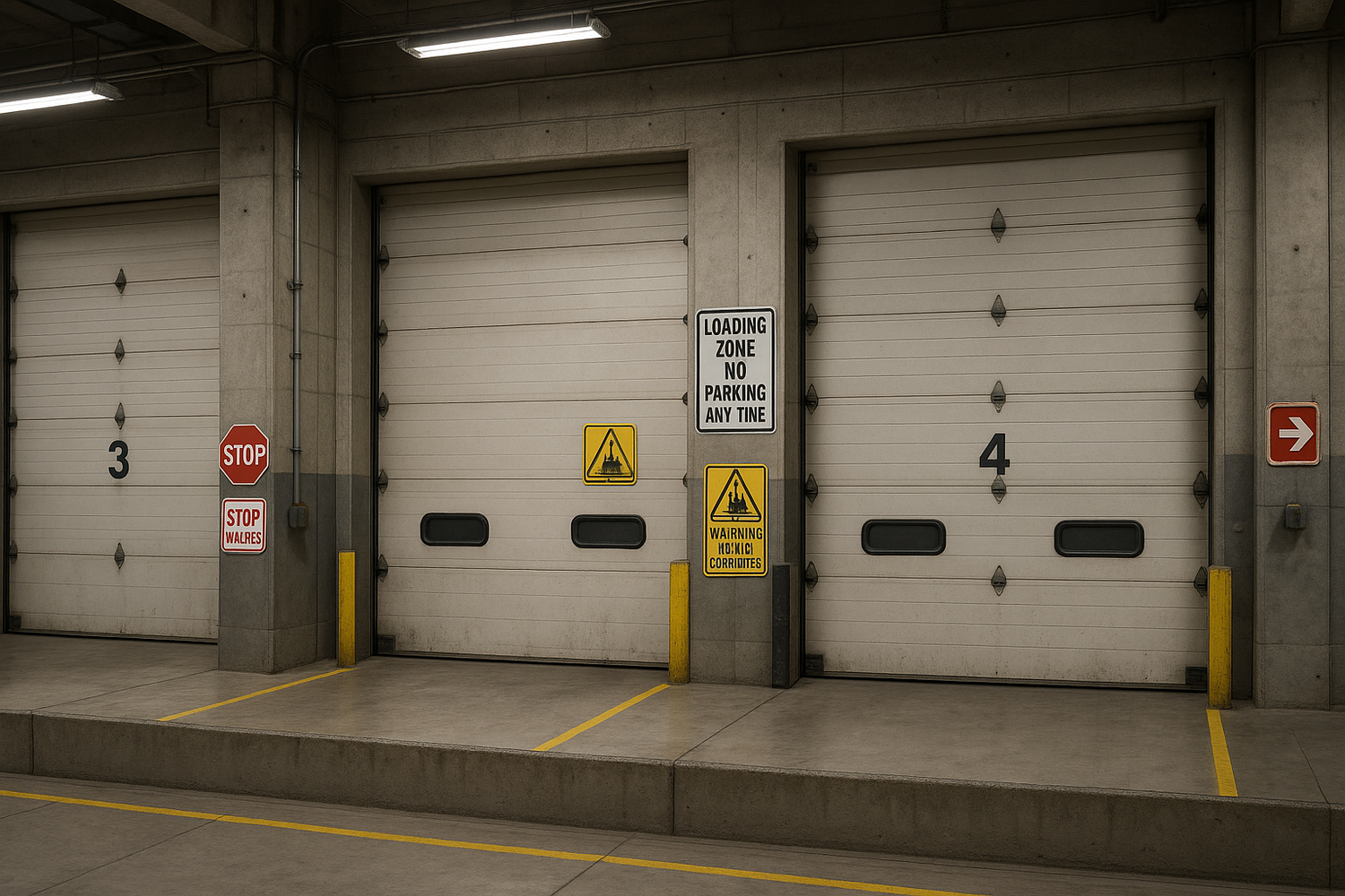 Dock and Door Signs