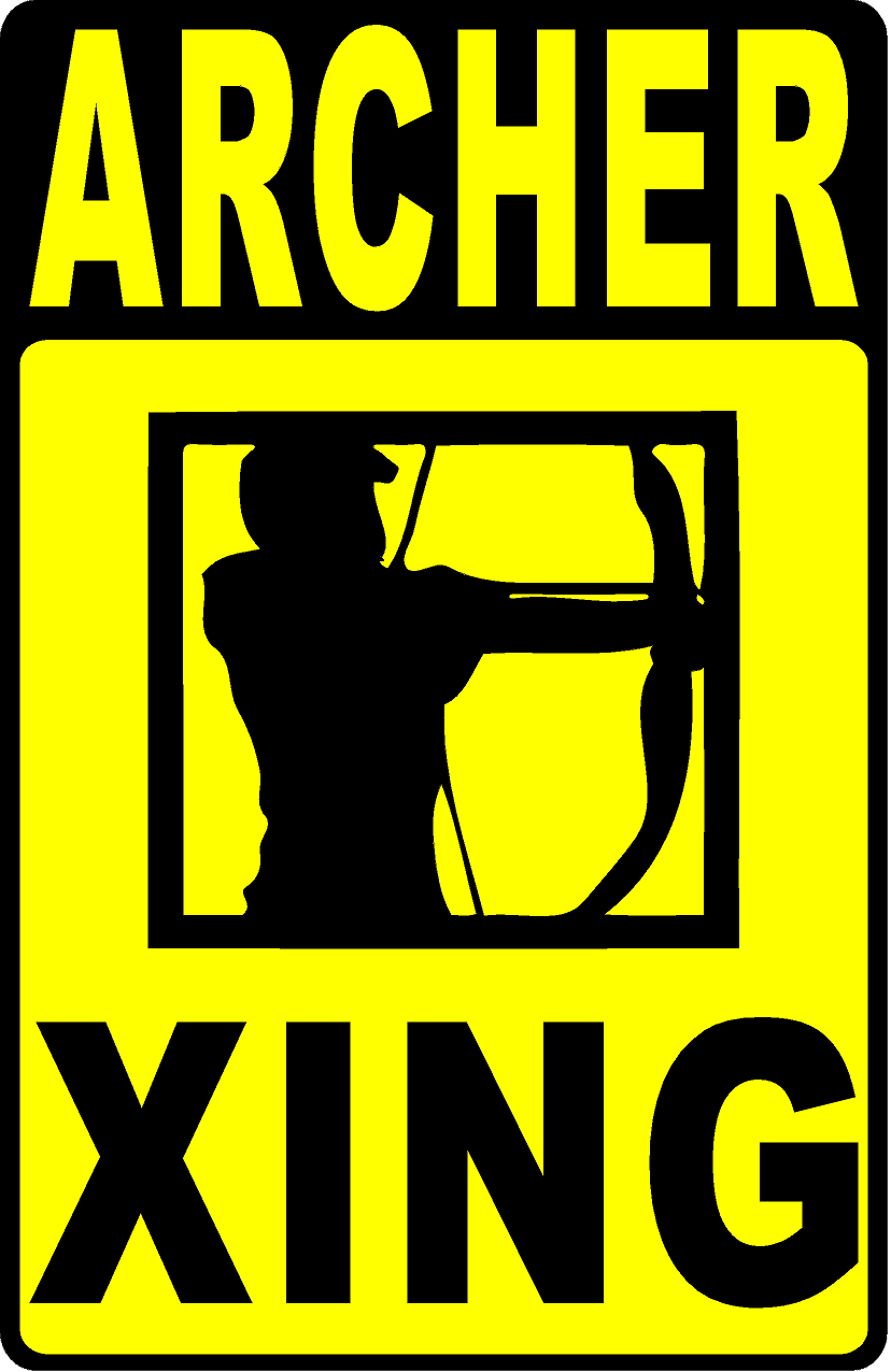 Arching Xing Sign