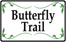 Butterfly Trail Sign