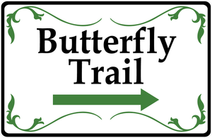 Butterfly Trail Sign