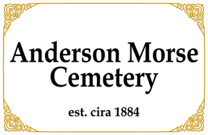 Custom Designed Cemetery Sign