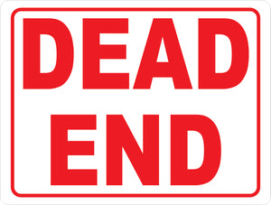 Dead End Sign