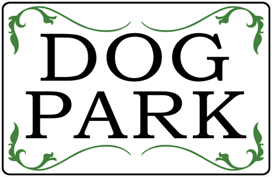 Dog Park Sign