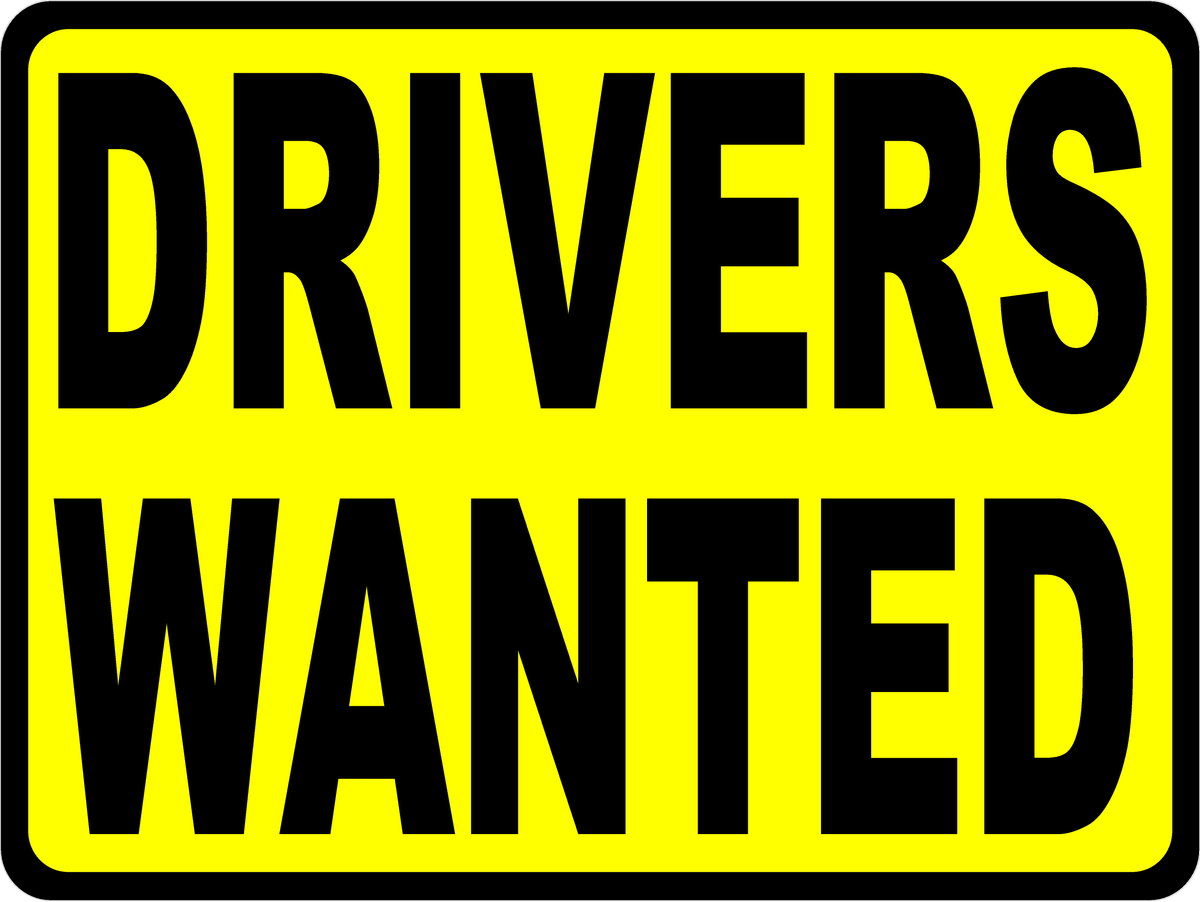 Drivers Wanted Decal Multi-Pack – Signs by SalaGraphics