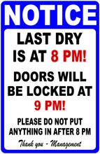 Last Dry Laundromat Decal