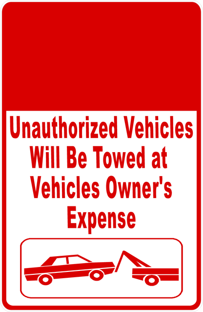 Custom Parking Sign