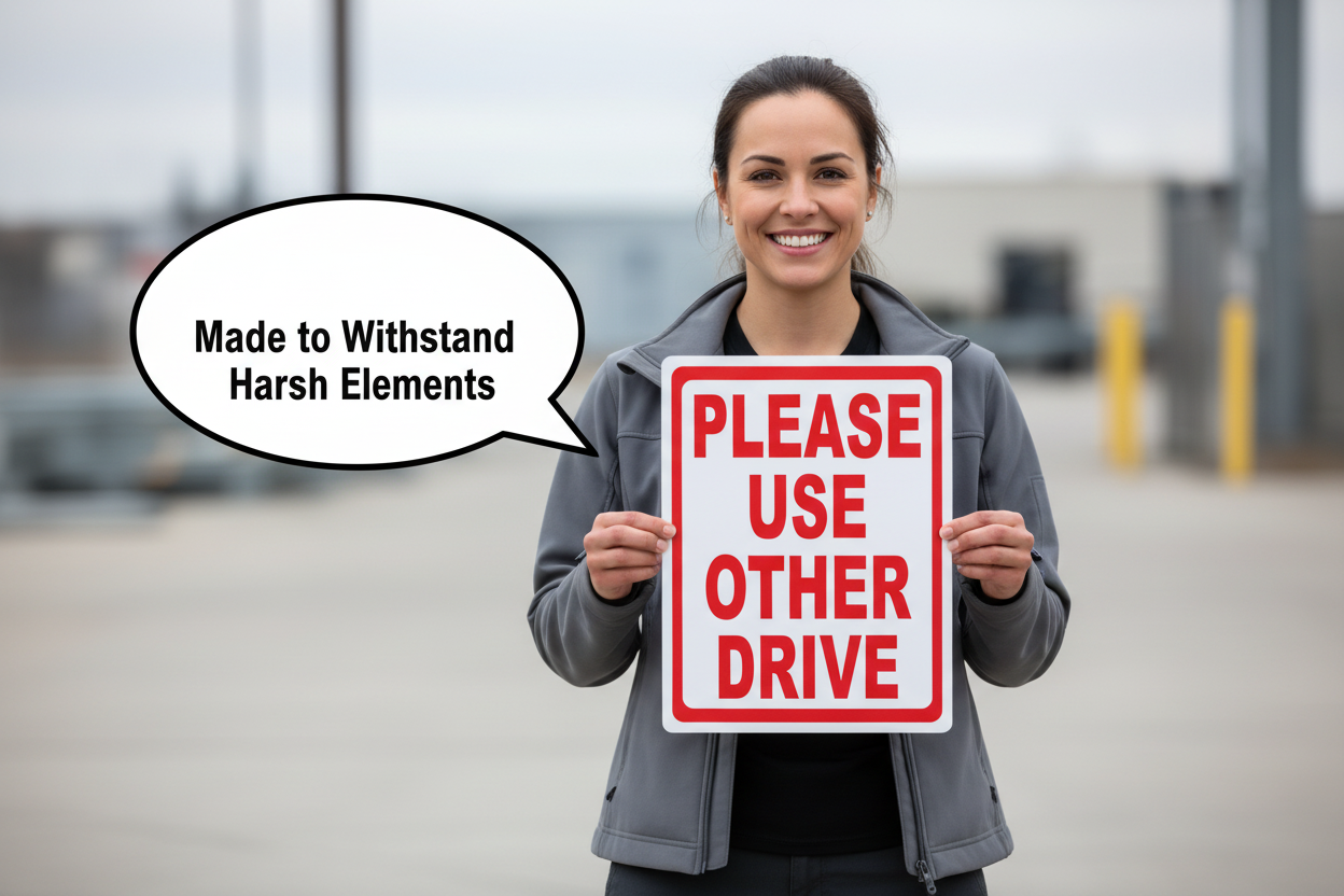 Please Use Other Drive Sign by Salagraphics