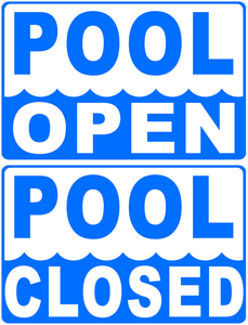 Pool Area Signs – Signs by SalaGraphics