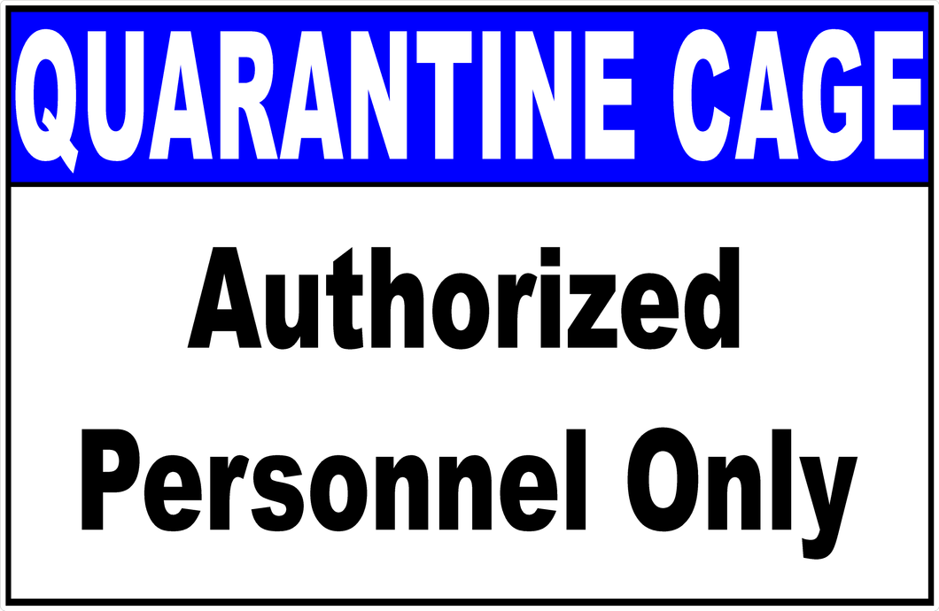thumbnail image 2 of Authorized Personnel Only Sign - 14x10 Inch Plastic Safety Sign With Mounting Holes 2 of 10