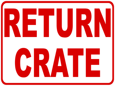 Returns Container Decal