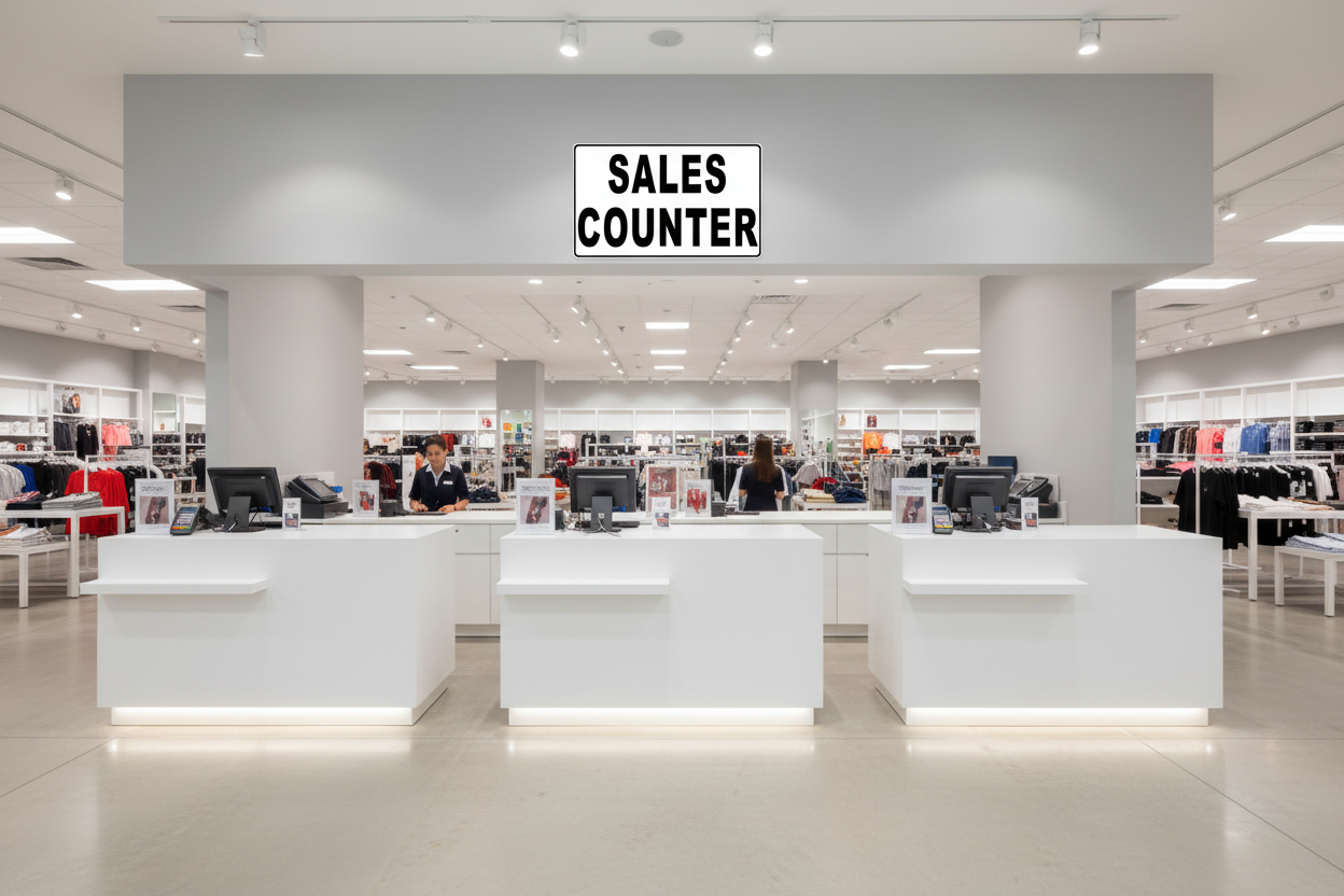 Sales Counter Sign Sala Graphics