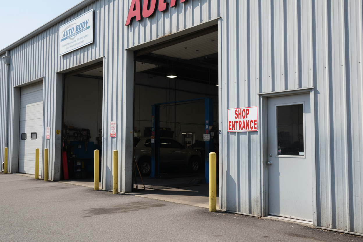 Shop Entrance Sign Sala Graphics