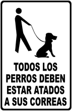 All Dogs Must Be on a Leash Sign