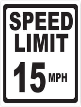 Speed Limit (Your Choice) MPH Sign English and Spanish Versions