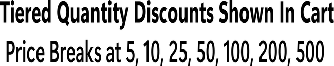 Tiered Discounts Sala Graphics
