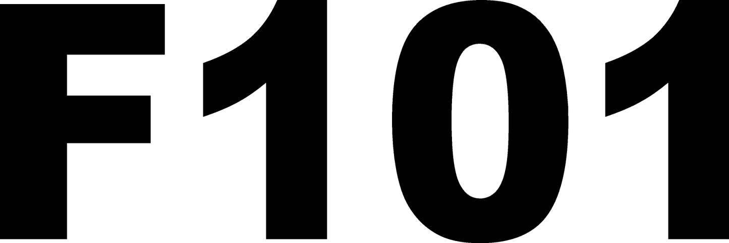 US DOT Vehicle Numbers Decal