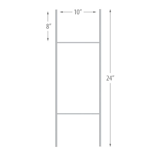 Corrugated Yard Sign Custom Designed