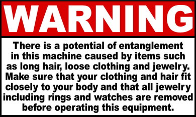 Warning Potential Of Entanglement Decal Multi-Pack