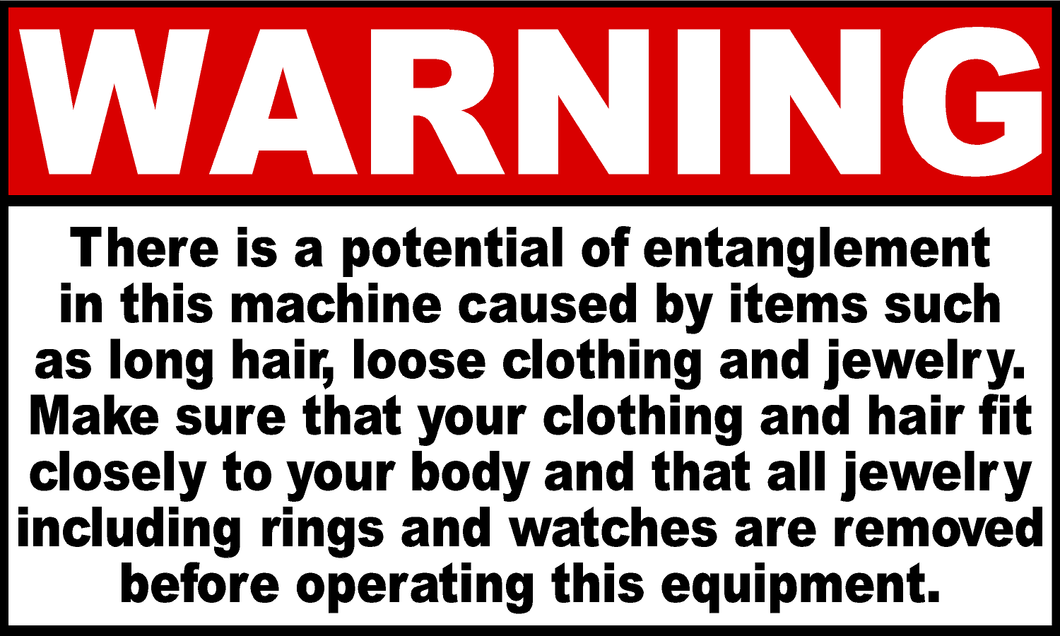 Warning Potential Of Entanglement Decal Multi-Pack