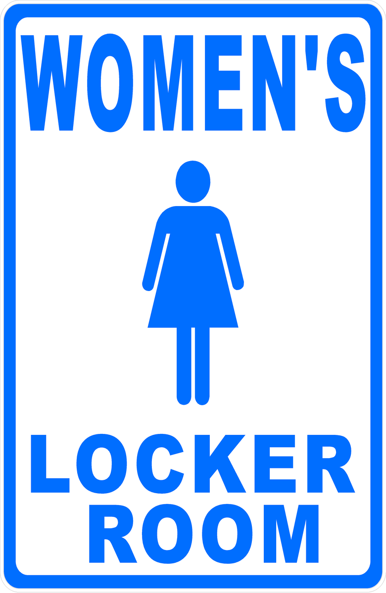 Locker Room Sign Signs by SalaGraphics
