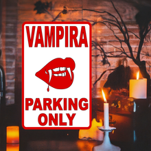 Vampira Parking Only Sign