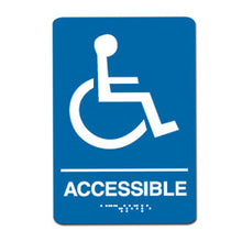 ADA Complaince Braille Handicap Sign