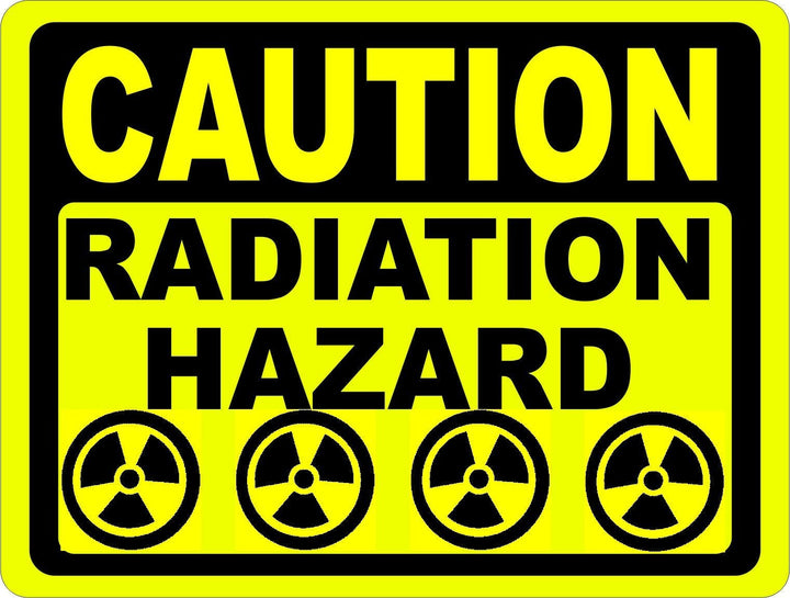 Caution Radiation Hazard Sign – Signs by SalaGraphics