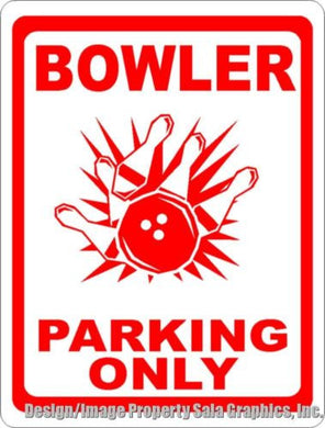 Bowler Parking Only Sign - Signs & Decals by SalaGraphics