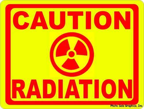 Caution Radiation Sign. - Signs & Decals by SalaGraphics