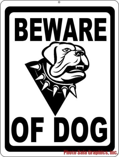 Beware of Dog Sign