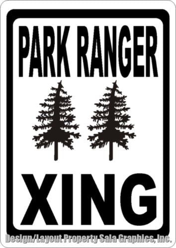 Park Ranger Xing Crossing Sign - Signs & Decals by SalaGraphics