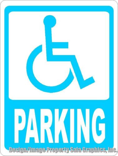 Handicapped Parking Sign - Signs & Decals by SalaGraphics