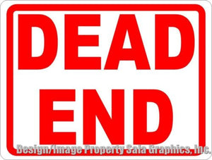 Dead End Sign - Signs & Decals by SalaGraphics