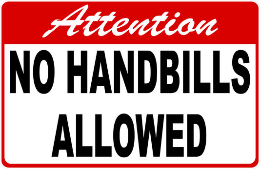 Attention No Food or Drink Allowed on Set Sign