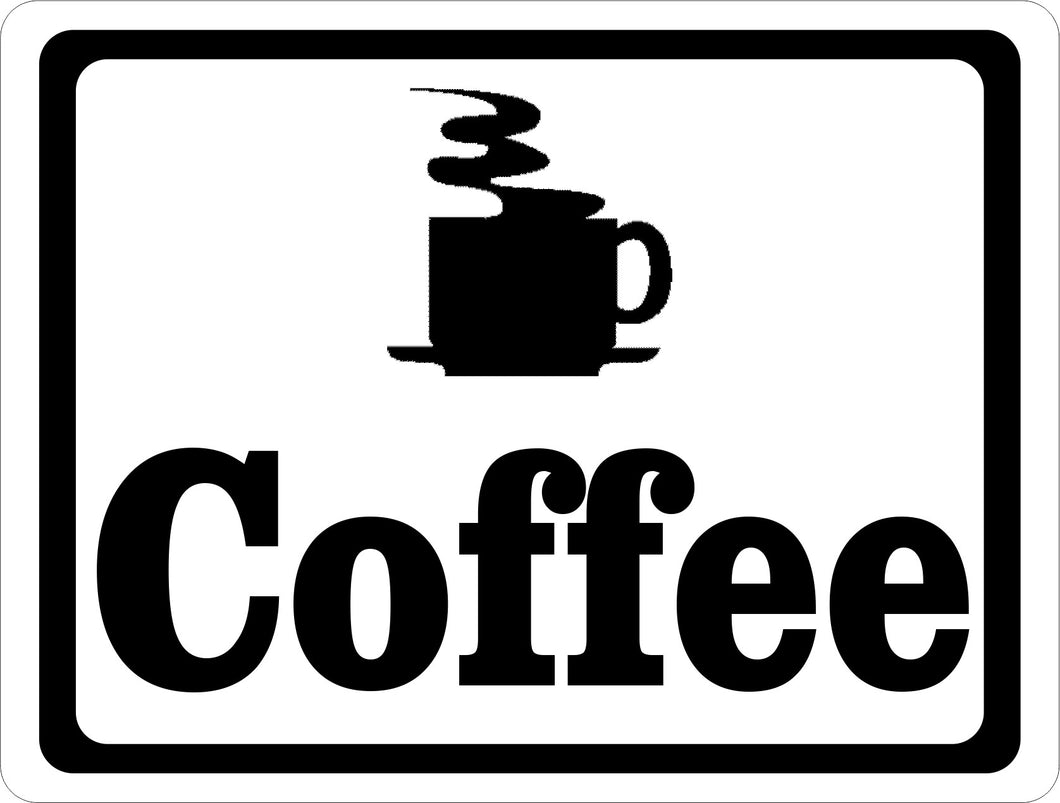 Coffee Sign - Signs & Decals by SalaGraphics