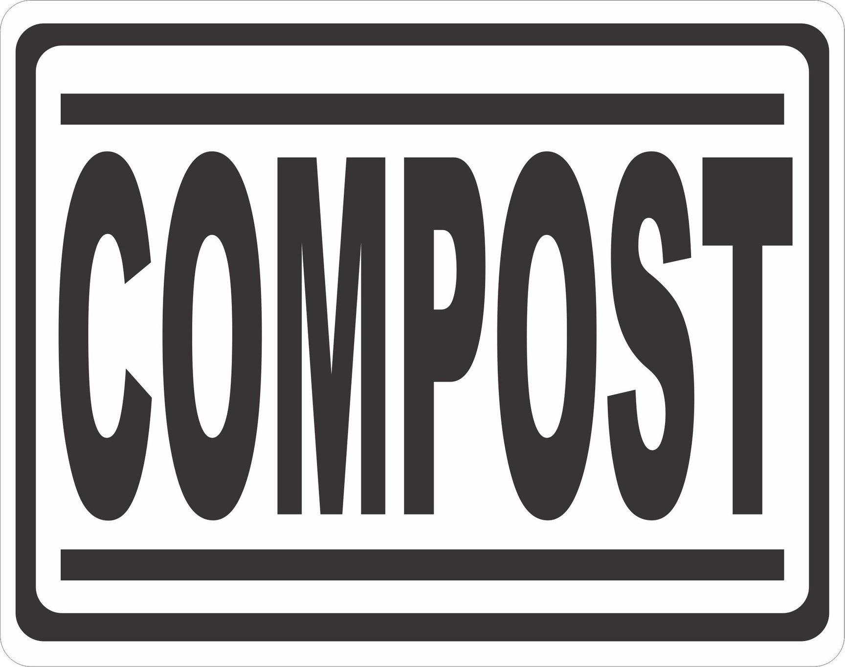 Compost Sign – Signs by SalaGraphics