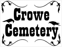 Custom Designed Cemetery Sign - Signs & Decals by SalaGraphics